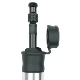 Pompka rowerowa SKS AirFlex Racer, kompaktowa, szybka, z zaworem Presta i Schrader, czarna