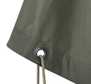 Helikon Poncho U S Model, pałatka peleryna, woodland, rozmiar uniwersalny, wodoodporna, lekka, skład materiału poliester, numer PO-MUS-PO-04