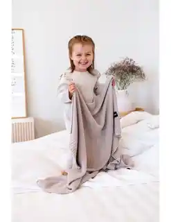 Poofi Kocyk bambusowy Pure Kokosowy