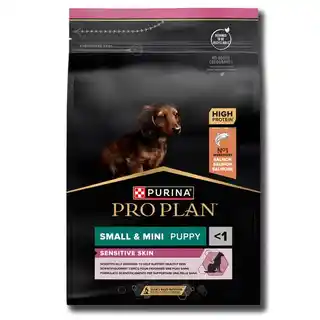 Pro Plan PURINA Small & Mini Puppy Sensitive Skin, łosoś i ryż - 3 kg