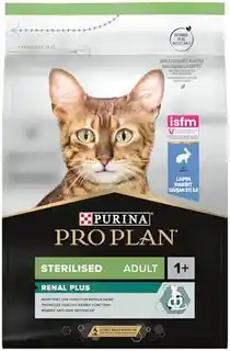 Pro Plan PURINA Sterilised Adult Renal Plus królik - 3 kg karma sucha