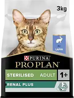 Pro Plan PURINA Sterilised Adult Renal Plus królik - 3 kg karma sucha