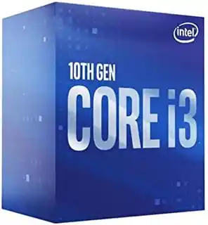 Intel Core i3-10100F, 4 rdzenie, 8 wątków, 3.6 GHz, LGA 1200, box, bez zintegrowanej grafiki, producent Intel