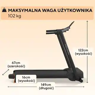 Proform Bieżnia elektryczna Sport PFTL38825 1390W 16km/h