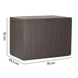 Prosperplast Skrzynia ogrodowa 190l BOARDEBOX- brązowa