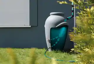 Prosperplast Zbiornik na deszczówkę deszczownica AQUA CAN 210L- szary