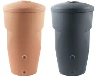 Prosperplast WallycanTerakota zbiornik na deszczówkę 270L brązowy, model IDWA270
