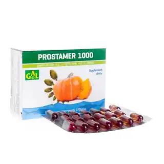 Prostamer 1000 olej z pestek dyni, olej z rekina grenlandzkiego, kapsułki 80