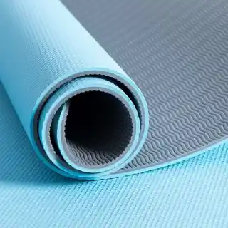 Pure2improve Yoga Mat 1730 mm 580 mm 6 mm Blue