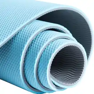 Pure2improve Yoga Mat 1730 mm 580 mm 6 mm Blue