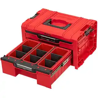 Qbrick Skrzynia na narzędzia Drawer 2 Toolbox Expert Pro Red Ultra HD