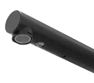 Quadron Ellen bateria kuchenna z wyciąganą wylewką czarny stal szlachetna 3673512BLM