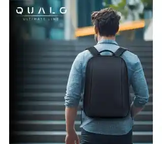 QUALO QPS-W-BZ01 wodoodporny 15,6 Czarny Plecak na laptopa