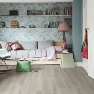 Quick Step Eligna Dąb Wenecja Szary AC4 8mm panele laminowane podłogowe