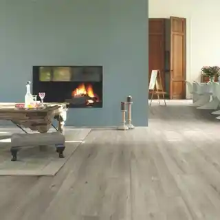 Quick Step Impressive Ultra IMU1858 Dąb ze śladami cięcia piłą szary AC5 12mm panele laminowane podłogowe