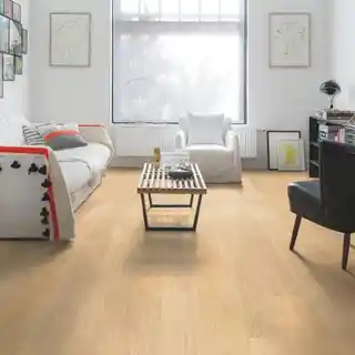 Quick Step Largo Dąb biały satynowy panele laminowane AC4 9,5mm