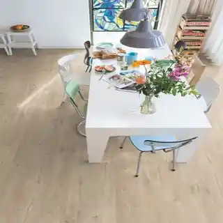 Quick Step Largo Dąb naturalny Dominicano, laminowane panele podłogowe AC4, 9,5mm, kod LPU1622
