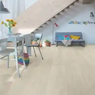 Quick Step Majestic panele laminowane Dąb nizinny beżowy jasny AC4 9,5mm