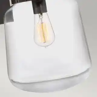 Quintiesse kinkiet loft LASALLE L, drewno, zachodni brąz, LED, 300mm, nowoczesny, ścienny