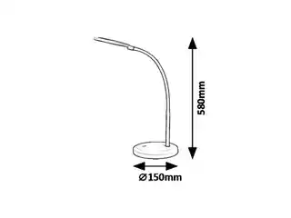 Rabalux Lampa biurkowa LED 7,5W TIMOTHY 5430