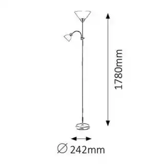 Rabalux Lampa podłogowa ACTION 4026