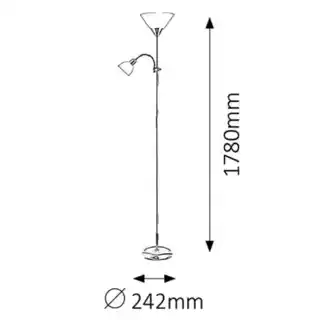 Rabalux Lampa podłogowa ACTION 4060