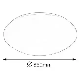 Rabalux Plafon łazienkowy LED 24W LUCAS 3439