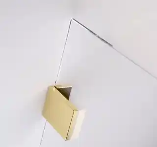 Radaway Essenza Pro Gold 90x200 kabina Walk-in złoty połysk/szkło przejrzyste