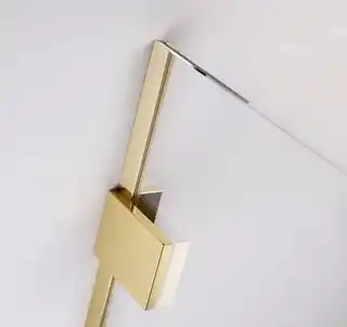 Radaway Essenza Pro Gold 90x200 kabina Walk-in złoty połysk/szkło przejrzyste