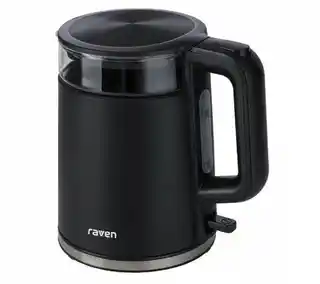 RAVEN 2x Czajnik elektryczny EC019B 2200W 1,7 Litra Czarny