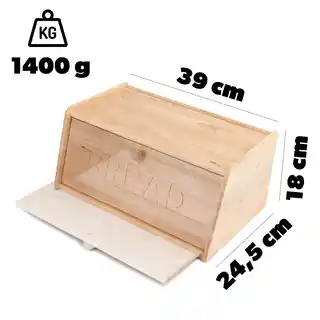 Ravi Chlebak z drewna kauczukowego 33351