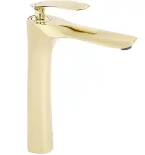 Rea Bateria umywalkowa Orbit wysoka złota- Rea -B2051