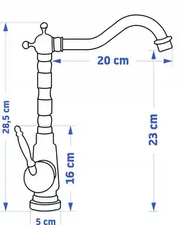 Rea Bona Bateria umywalkowa wysoka czarny mat REA-B0183