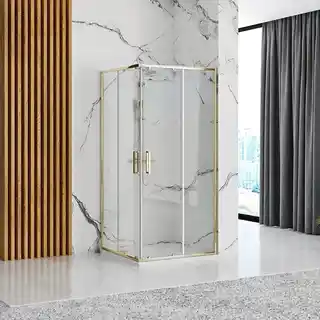 Rea K6442 Punto Gold kabina bez brodzika 80x100x190 szkło transparentne