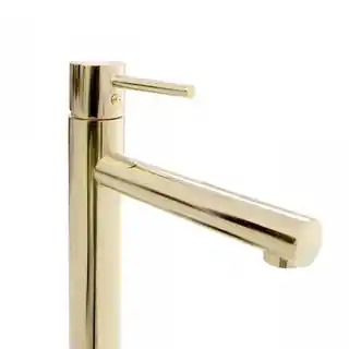 Rea Tess Bateria umywalkowa wysoka złota REA-B8803