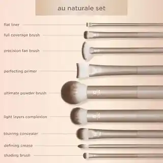 Real Techniques Au Naturel Complete Zestaw pędzli do makijażu, 1 sztuka