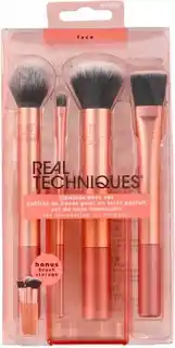 Real Techniques Face Base Zestaw Pędzli do makijażu dla kobiet 4 sztuki