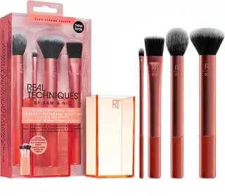 Real Techniques Face Base Zestaw Pędzli do makijażu dla kobiet 4 sztuki