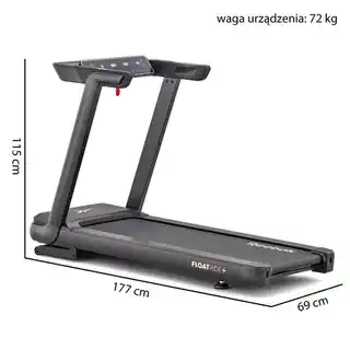Reebok Bieżnia elektryczna FR20z Floatride plus 1654W 18km/h Czarny
