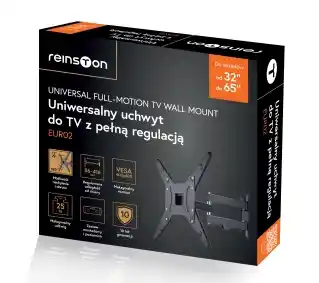 Reinston EUR02 od 32 do 65 Max 25 kg z pełną regulacją Uchwyt