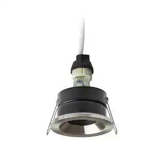 Rendl Lampa wpuszczana okrągła BELLA srebrna R13601