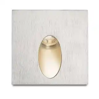 ELICA R12529 oprawa wbudzana schodowa LED 3W aluminium szczotkowane IP54 8x8cm, wysyłka 24H