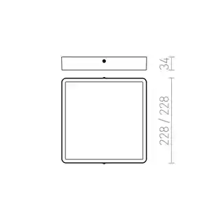 Rendl plafon nowoczesny HUE 22 R12818 nikiel mat 230V LED 24W 3000K