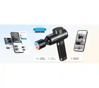 Renpho Power+ ThermaCool R-C001SH 6 nakładek 2600obr/min 150min Pistolet do masażu
