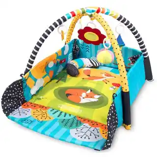 Ricokids mata edukacyjna interaktywna lisek 7317, 110 x 100 cm