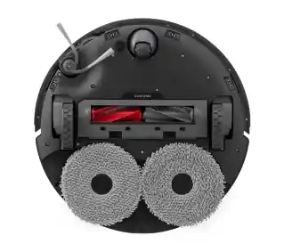 Roborock Qrevo Edge 5V1 Funkcja mopowania Stacja oczyszczająca Tworzenie mapy pomieszczenia 55dB Czarny Robot sprzątający