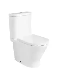 Roca A3420N7000 GAP ROUND Miska WC do kompaktu Rimless 60 cm, wersja przyścienna BTW, o/podwójny