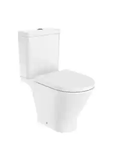 Roca A3420N8000 GAP ROUND Miska WC do kompaktu Rimless 65,5 cm o/podwójny