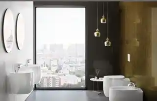 Roca Beyond bidet podwieszany z otworami pod pokrywę A3570B6000