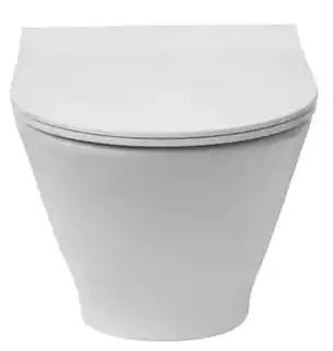 Roca Gap Round Compacto Toaleta WC 48x35,5 cm krótka bez kołnierza biała A3460NB000